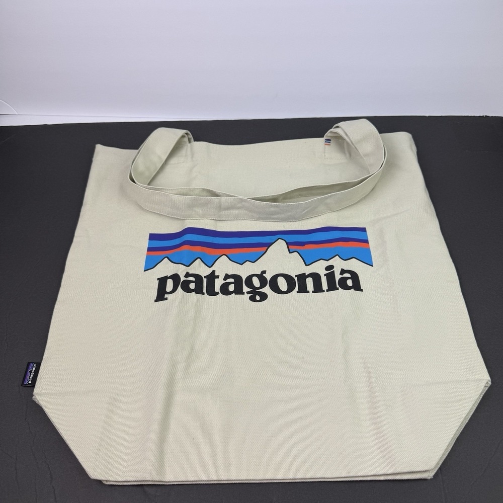 Patagonia Canvas Market‎ Tote Organic Cotton Bleached Stone Brand New